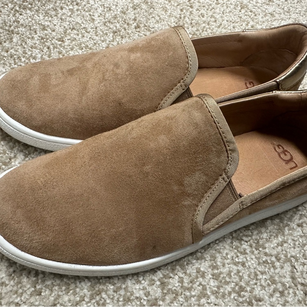UGG nubuck loafers